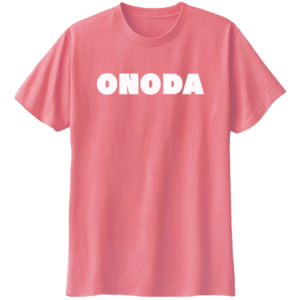 ONODA  Tシャツ（ピンク / 半袖）