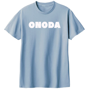 ONODA  Tシャツ（ブルー / 半袖）